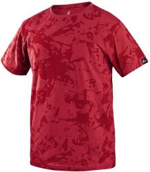 CXS Férfi póló CXS MERLIN - Piros | 2XL (1610-403-250-96)