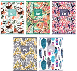 Patria Füzet pd kisalakú 32 lapos kockás Choose Joy