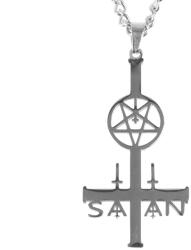 FALON satana cruce guler de oțel - PSY1089