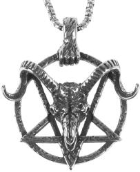 FALON Colier Satanic Ram Stal - PSY1106