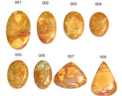  Pandantiv/Cabochon Agata Crazy Lace Naturala cu Gaura - Picatura - Oval - Dreptunghi - 27-55 x 22-33 x 5-8 mm - 1 Buc