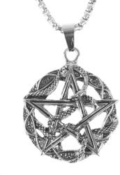 FALON Colier Pentagram Sarpe - PSY1088