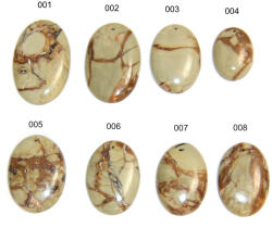  Pandantiv/Cabochon Septaria cu Gaura - Minerala Naturala - Oval - Dreptunghi - Picatura - 18-43 x 18-28 x 4-7 mm - 1 Buc