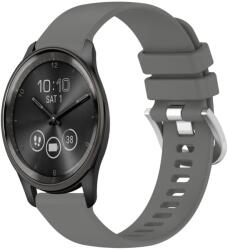 SILICONE Cserélhető szíj Garmin Vivomove Trend szürke színre
