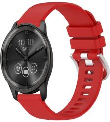  SILICONE Cserélhető szíj Garmin Vivomove Trend piroshoz