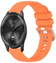  SILICONE Cserélhető szíj a Garmin Vivomove Trend narancshoz