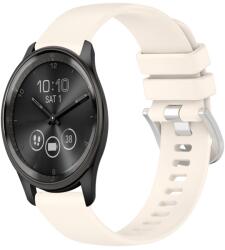  SILICONE Cserélhető szíj Garmin Vivomove Trend bézs színhez