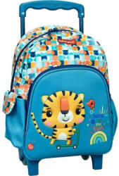 Gimsa Fisher-Price Animals Tiger gurulós ovis hátizsák, táska 30 cm (GIM34934073) - kidsfashion