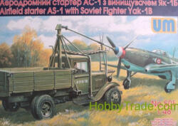 UniModels Airfield starter AS-1with Soviet fighter 1: 48 (UM505)