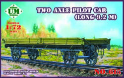 UniModels Two axle pilot car(9.2 meter long) 1: 72 (UMT615)