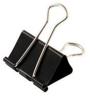 OFFICE products Cleme pentru documente pentru produse de birou, 51 mm, negre