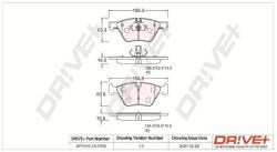 Dr! ve+ set placute frana, frana disc Dr! ve+ DP1010.10. 0765 - automobilus