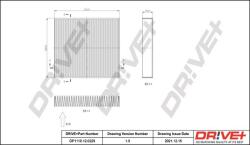 Dr! ve+ Filtru, aer habitaclu Dr! ve+ DP1110.12. 0229