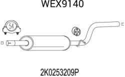 QWP Toba esapamet intermediara QWP WEX9140