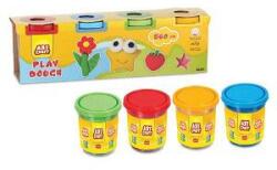 Dede toys Art Craft tégelyes gyurma 4db, 224 gramm