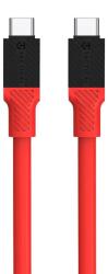 Tactical Fat Man kábel USB-C/USB-C 1 m piros