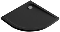 Excellent Sense X félkör alakú zuhanytálca 80x80 cm fekete BREX. 1404080080BLN (BREX1404080080BLN)