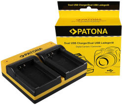 Patona Dual Töltő Nikon EN-EL20/20a Micro USB kábellel