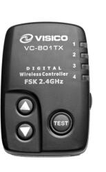 Hunbright VISICO 801 TX. Rádiós vakukioldó és távvezérlő