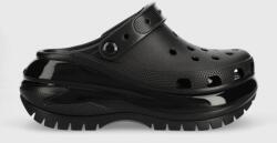 Crocs papucs Classic Mega Crush Clog fekete, női, platformos, 207988 - fekete Női 39/40