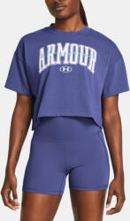 Under Armour UA HW Scripted WM Crop SS Tricou Under Armour | Violet | Femei | M