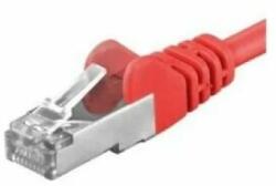 PremiumCord Patchcord SFTP RJ45-RJ45 Cat. 6A 1m rosu "SFTP-6A-1-R (SFTP-6A-1-R)