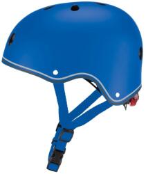 Globber Casca de protectie Globber, Primo, cu lumini, albastru