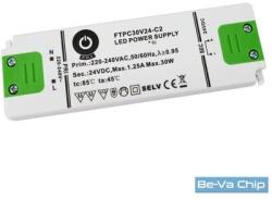 POS POWER FTPC30V24-C2 24V/1.25A 30W IP20 LED tápegység (FTPC30V24-C2) - bevachip