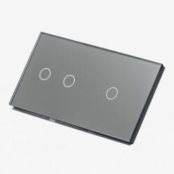 Tosyco Întrerupător simplu cu touch (tactil) din sticlă [CLONE] (TOS-C2G1G-Y)
