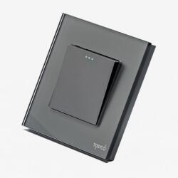Tosyco Întrerupător cap scară mecanic cu ramă sticlă [CLONE] (TOS-CM1G3W-Y)