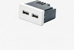 Tosyco Modul încărcător 1 x USB 1.1 A cu indicator LED [CLONE] (TOS-ME24USB-W)