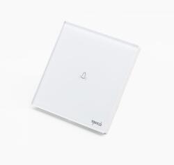 Tosyco Întrerupător sonerie cu touch (tactil) din sticlă (TOS-CS-W)