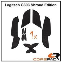 Corepad Logitech G303 Shroud Edition Soft Grips fekete (CG71700) - bevachip