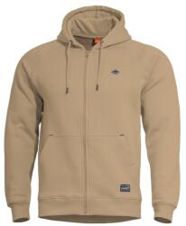 PENTAGON cipzáras pulóver Phaeton, Tan Brown