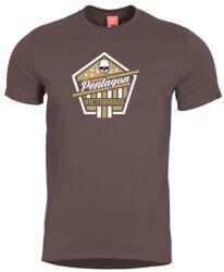 Pentagon rövid póló Ageron "Victorious, Terra Brown