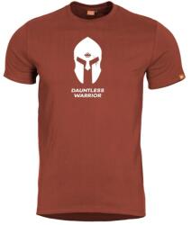 Pentagon rövid póló Ageron "Spartan Helmet, Maroon Red