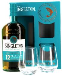 The Singleton 12 years 40% pdd. + 2 pohár (0, 7 L)