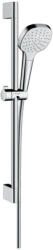 Hansgrohe Croma Select E, zuhanygarnitúra 1 jet EcoSmart 9 l/perc zuhanyrúddal 65 cm, fehér/króm, HAN-26585400 (HAN-26585400)