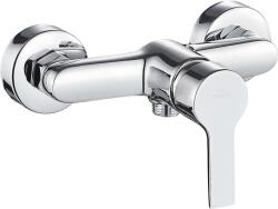 INVENA Bralos, falra szerelhető zuhanycsaptelep, króm, INV-BN-07-001-A (INV-BN-07-001-A)
