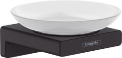 Hansgrohe AddStoris, szappantartó, matt fekete, HAN-41746670 (HAN-41746670)