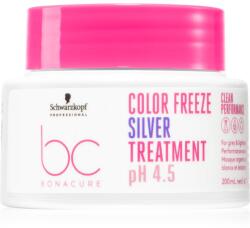 Schwarzkopf BC Bonacure Color Freeze Silver maszk semlegesíti a sárgás tónusokat 200 ml