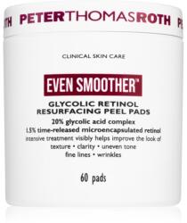 Peter Thomas Roth EVEN SMOOTHER Glycolic Retinol Resurfacing Peel Pads ексфолиращи тампони за лице за нощ 1 капс
