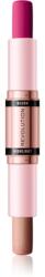 Revolution Blush & Highlight кремообразен руж и хайлайтър в стик цвят Sparkling Wine Shine 2x4.3 гр