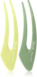 Janeke Hair Clip фиби за коса Green 2x13 см