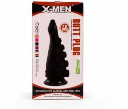 X-Men 7" Butt Plug Black - pixelrodeo