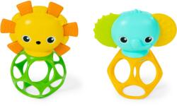 Bright Starts Soother Pals Easy-Grasp играчка с гризалка 3 m+ 2 бр