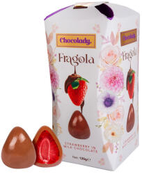Chocolady Fragola tejcsokoládés - 120g - kamraellato