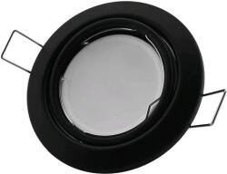 Avide GU10 keret kerek domború dönthető fekete Avide (AVI ABGU10F CS B)