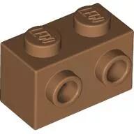 LEGO® 11211c150 - LEGO közepes nugát kocka 2 x 1 méretű oldalán 2 bütyökkel (11211c150)
