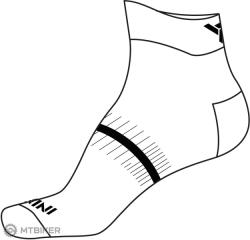 SILVINI Plima UA622 zokni, fehér/fekete (45-47)